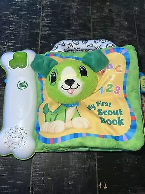 Leap Frog My First Scout Touch And Feel Interactive Book Learning Play Baby • $22