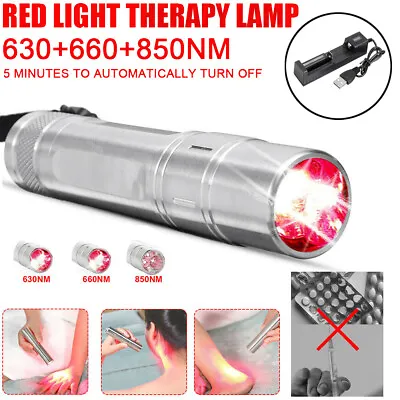 £30.99 • Buy Red Light Therapy Device Portable LED Infrared Light Therapy Kit Pain Relief UK
