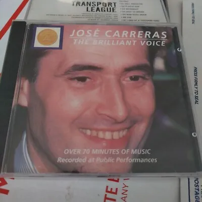 JOSE CARRERAS THE BRILLIANT VOICE : Puccini Verdi: Arias From La Boheme Mada CD • $14.99