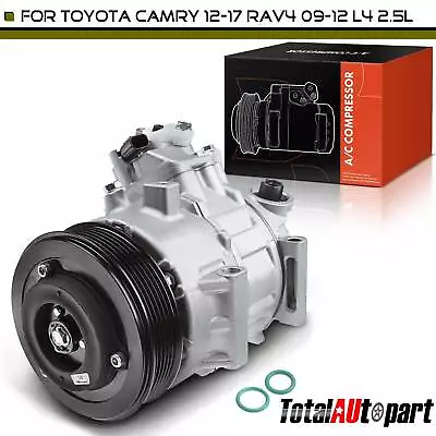 AC Compressor With Clutch For Toyota Camry 2012-2017 RAV4 09-12 2.5L 8831042331 • $137.99