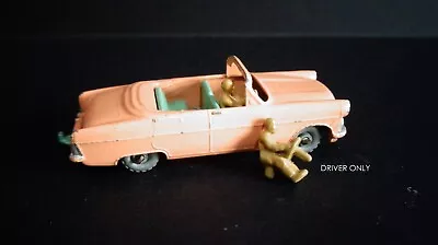 Matchbox Lesney Moko 39a Ford Zodiac Convertible Replacement Tan Painted Driver • £4.79