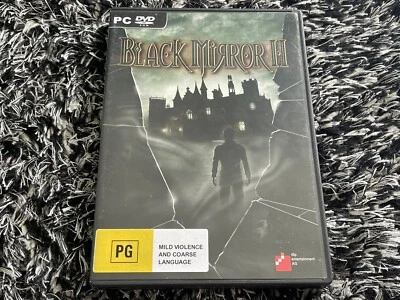 $19.99 • Buy Black Mirror Ii 2 : Reigning Evil - 2009 Adventure Pc Game - Original & Complete