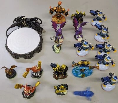 $39.99 • Buy 19 Lot Skylanders Giants Character Figures & Xbox 360 Portal Of Power Collection
