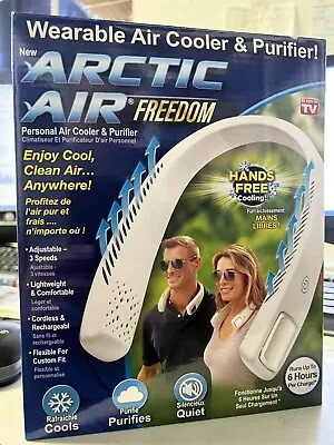 Arctic Air Freedom Portable Personal Air Cooler 3-Speed Neck Fan Handsfree New • $23.95