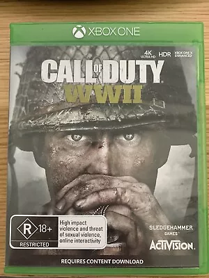 Call Of Duty WW2 Xbox One • $25
