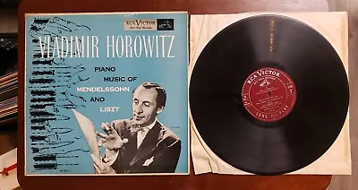 Vladimir Horowitz – Piano Music Of Mendelssohn And Liszt 1954 LP 12  (VG) Warhol • $150