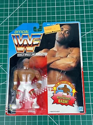 Vintage Hasbro WWF Virgil Series 5 Wrestling Figure WWE American Card • $110