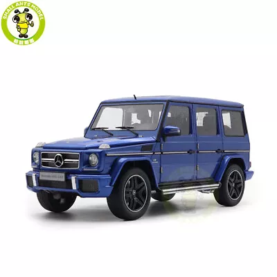 1/18 Mercedes-AMG G63 Benz AUTOart 76324 Designo Mauritius Blue Model Car • $169.92