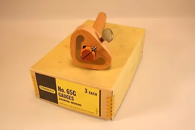 Stanley No. 65G Marking Gauge In Original Box NOS • $49.99