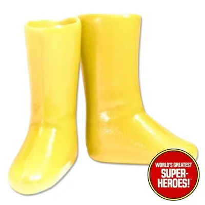 Mego Speedy And Kid Flash Yellow Boots Repro For WGSH Teen Titans 7” Figure • $9.99