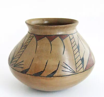 Polychrome Mexican Hand Thrown Vase • $37.50