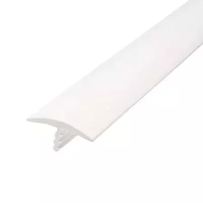  Industries 25 Foot 3/4 Inch Center Barb Tee Moulding T Molding 25 Feet White • $39.34