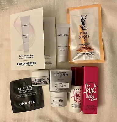 Chanel YSL Dr. Barbara Sturm Laura Mercier Kiehls MAC Sample Beauty Lot - Travel • $25