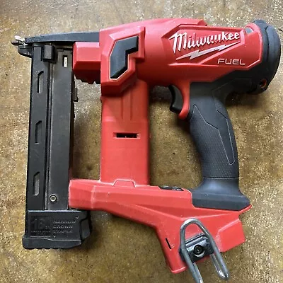 Milwaukee M18 FUEL 18 Gauge 1/4 In Narrow Crown Stapler Body Only (2749-20) • $118