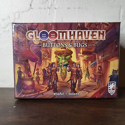 Cephalofair Gloomhaven Buttons & Bugs Board Game Box In-Hand Sealed Fast Ship • $19.99