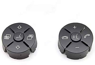 2x Steering Wheel Switch Button Black For Mercedes Benz W164 ML GL W251 R Class • $24.64