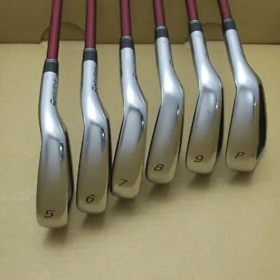 TaylorMade R9 Max 6pcs 5-Pw Iron Set Motore 55 Flex Regular • $235