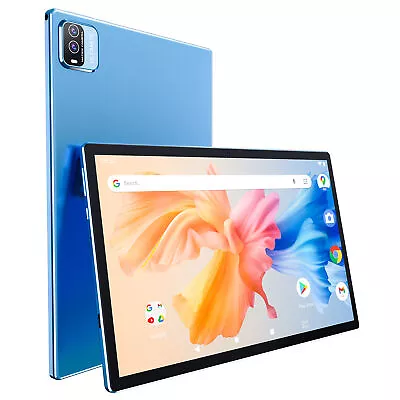 10.1  WiFi Tablet Android 11 Tablets 128GB Quad-Core HD WiFi&BT 6000mAh Netflix • $79.68
