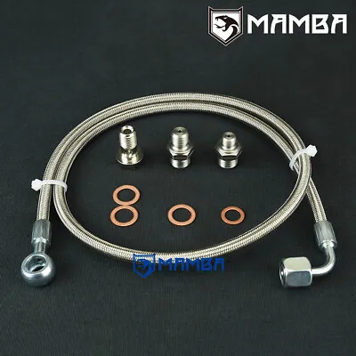 For MK4 GOLF GTI AUDI TT SEAT LEON 1.8T Transverse Turbo Oil Feed Line K03 K03S • $44.20