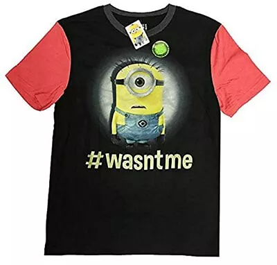 Despicable Me Mens Minion It Wasn't Me #Wasn'tme Shirt NWT S M L • $9.99
