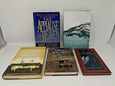 Max Lucado Book Lot Christian Inspiration Christmas Come Thirsty - Hardcover  • $10
