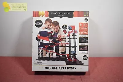 FAO Schwarz Marble Speedway Gravity Race Build Set • $34.99