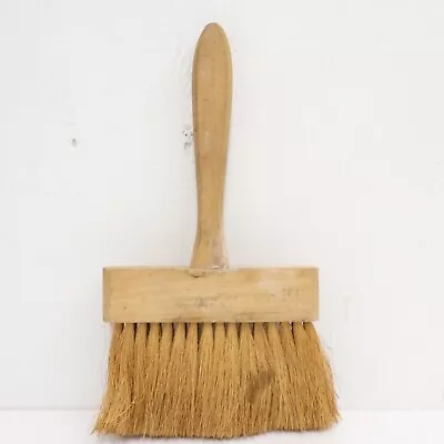 Large Natural Bristle Brush 6in For Masonry Paint Medium Weight Paste Etc • $12