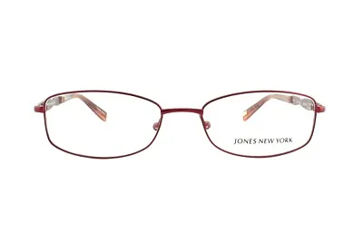 Jones New York Eyeglasses J470-BURGUNDY-52 Size 52/17/Rectangular BRAND NEW W C • $17.06