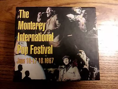 THE MONTEREY INTERNATIONAL POP FESTIVAL June 16-17-18 1967 (CD 5 Discs) MINT • $75.57