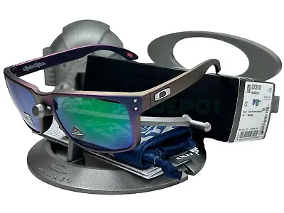 ✅🕶️ Oakley Holbrook 09102 Troy Lee Purple Green Shift/prizm Jade Sunglasses (8) • $180