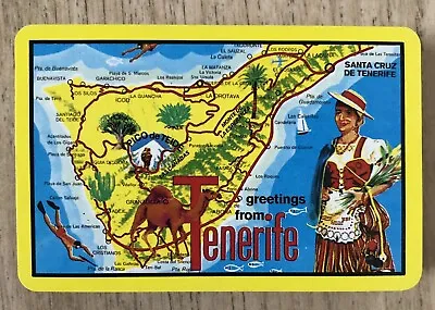 A Pack Of TENERIFE Souvenir Playing Cards - No Jokers • $4.42