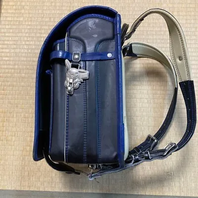 Randoseru Japanese School Bag  Kid's Backpack Pokemon Pikachu Dark Blue • $84