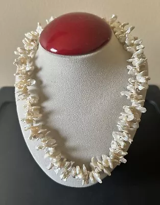 Vintage Genuine Pearl Necklace • $40