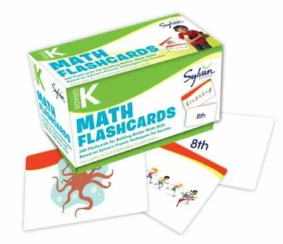 Kindergarten Math Flashcards: 240 Flashcards For Building Better Math Skills [Nu • $14.25