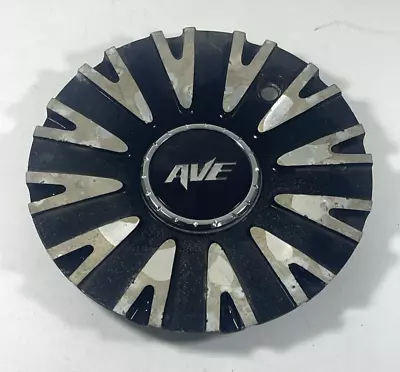 AVE Wheels Machine / Black Custom Wheel Center Cap Caps # 8019-A2 / 8017 • $59