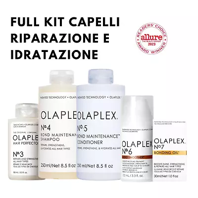 Olaplex Full Kit Hair Miraculous Idaratazione Riaparazione N° 3-4-5-6-7 • $227.03