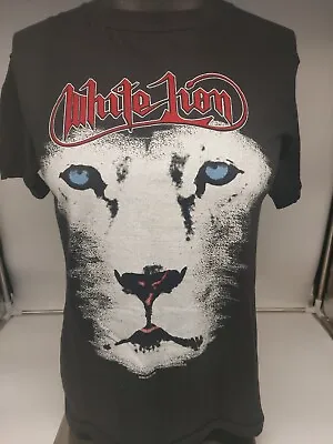 £50 • Buy Vintage New Old Stock T Shirt Unused White Lion Pride In Europe Deadstock 1988
