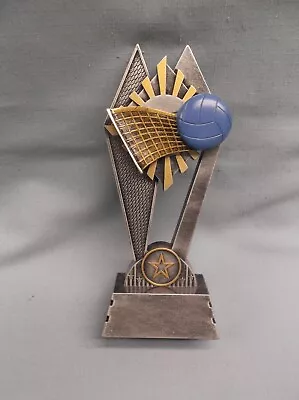 SR219 Blue Volleyball Trophy Resin Award 8  Tall • $5.49