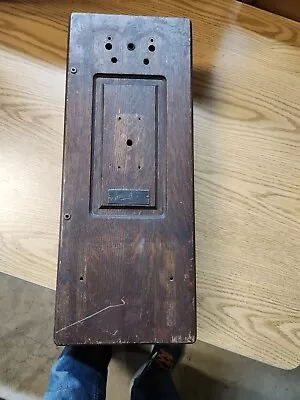 VTG Wall Mount Telephone Oak Monarch Telephone Cabinet Fort Dodge IA • $35