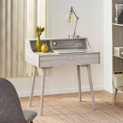 Elyse Mid Century Modern Finished Fiberboard Home Office Desk • $86.07