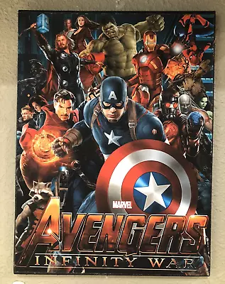 Avengers Infinity War Canvas Poster 11 X 14 In Print Wall Art. • $9