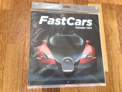 2023 Calendar Cars Speed And Fast Photos Month To View • £3.98