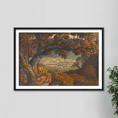 £11.50 • Buy Samuel Palmer - The Weald Of Kent (1834) - Painting Poster Art Print Gift