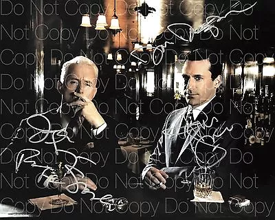 Mad Men Signed 2 Jon Hamm John Slattery 8X10 Photo Picture Poster Autograph RP • $16.99