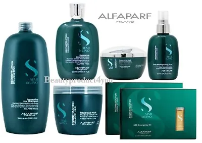 Alfaparf Semi Di Lino RECONSTRUCTION Damaged Hair Of YOUR CHOICE ShampooMask • £16.99