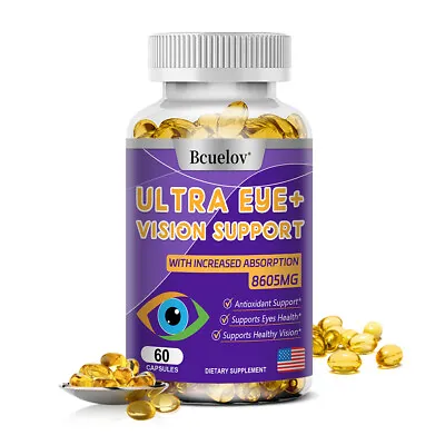 Eye Care Complex Lutein And Zeaxanthin Capsules High Strength Supplement • £8.98