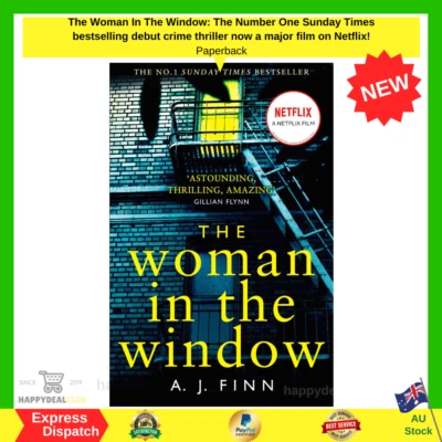 $23.90 • Buy The Woman In The Window - Paperback Book - BRAND NEW - FAST FREE SHIPPING AU