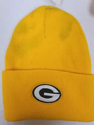 NFL Green Bay Packers Winter Knit Hat NEW (Yellow - Cuffed) LOOK @ PICTURES • $9.99