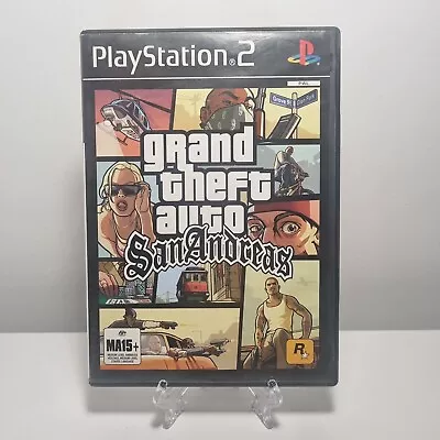 Grand Theft Auto: San Andreas (GTA) PS2 2004 Video Game No Manual • $30