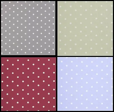 £10 • Buy Clarke & Clarke - Dotty - 100% Cotton Fabric For Curtains,upholstery, Crafts Etc